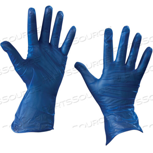 OEM#: GLV2045MVINYL GLOVES, POWDER FREE, 5 MIL, MEDIUM, BLUE, 100/CASE by BOX Partners (Box Acquisitions, LLC)