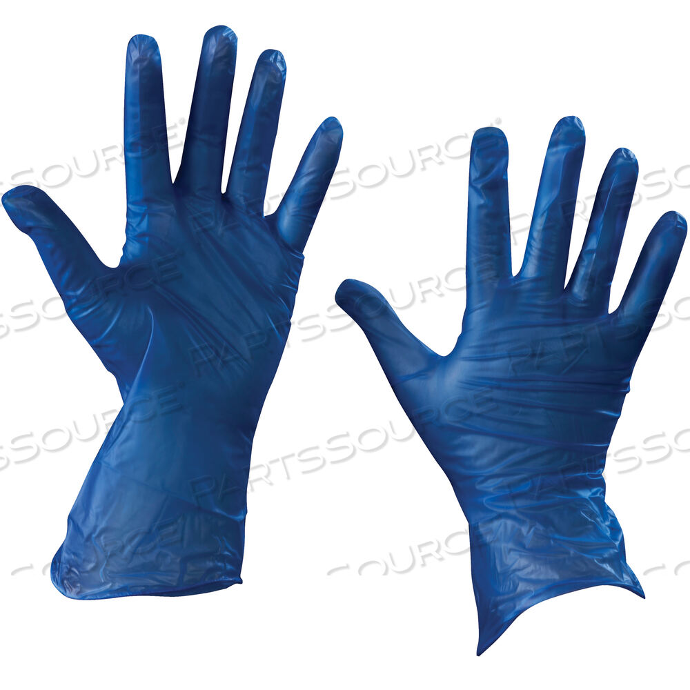 OEM#: GLV2045MVINYL GLOVES, POWDER FREE, 5 MIL, MEDIUM, BLUE, 100/CASE by BOX Partners (Box Acquisitions, LLC)