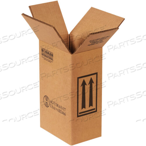 OEM#: HAZ1021F-STYLE BOXES, 1 - 1 GALLON, 6 3/4 X 4 5/16 X 10 3/8, KRAFT, 20/BUNDLE by BOX Partners (Box Acquisitions, LLC)