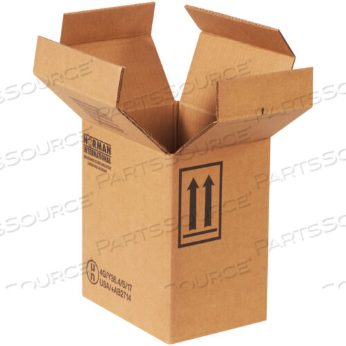 OEM#: HAZ1022F-STYLE BOXES, 2 - 1 GALLON, 9 X 6 11/16 X 10 ¼” , KRAFT, 20/BUNDLE by BOX Partners (Box Acquisitions, LLC)