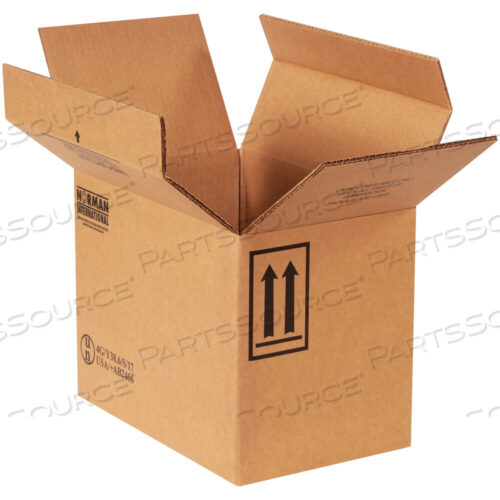 OEM#: HAZ1023F-STYLE BOXES, 4 - 1 GALLON, 13 3/4 X 9 X 10 3/8, KRAFT, 20/BUNDLE by BOX Partners (Box Acquisitions, LLC)