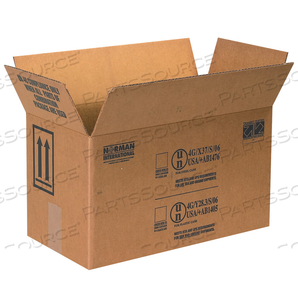 OEM#: HAZ1045PAINT CAN BOXES, 2 - 1 GALLON, 17 X 8 1/2 X 9 5/16, KRAFT, 25/BUNDLE by BOX Partners (Box Acquisitions, LLC)