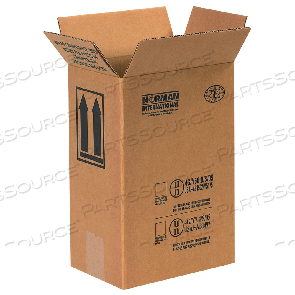 OEM#: HAZ1047F-STYLE PAINT CAN BOXES, 1 - 1 GALLON, 8 3/16 X 5 11/16 X 12 3/8, KRAFT, 20/BUNDLE by BOX Partners (Box Acquisitions, LLC)