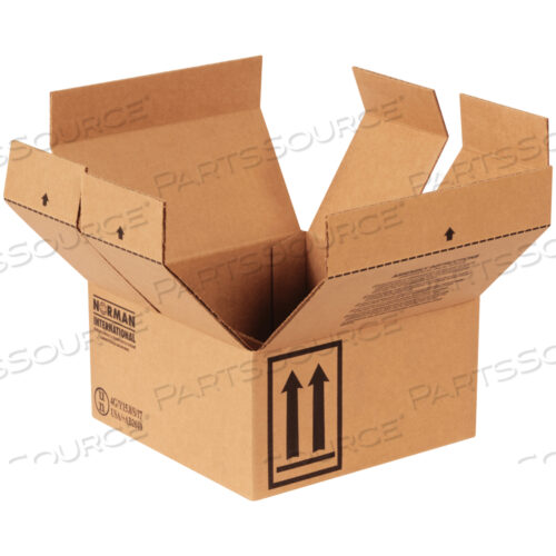 OEM#: HAZCO4QHAZ MAT BOXES, 4 - 1 QUART, 9 7/16 X 9 7/16 X 5, KRAFT, 25/BUNDLE by BOX Partners (Box Acquisitions, LLC)
