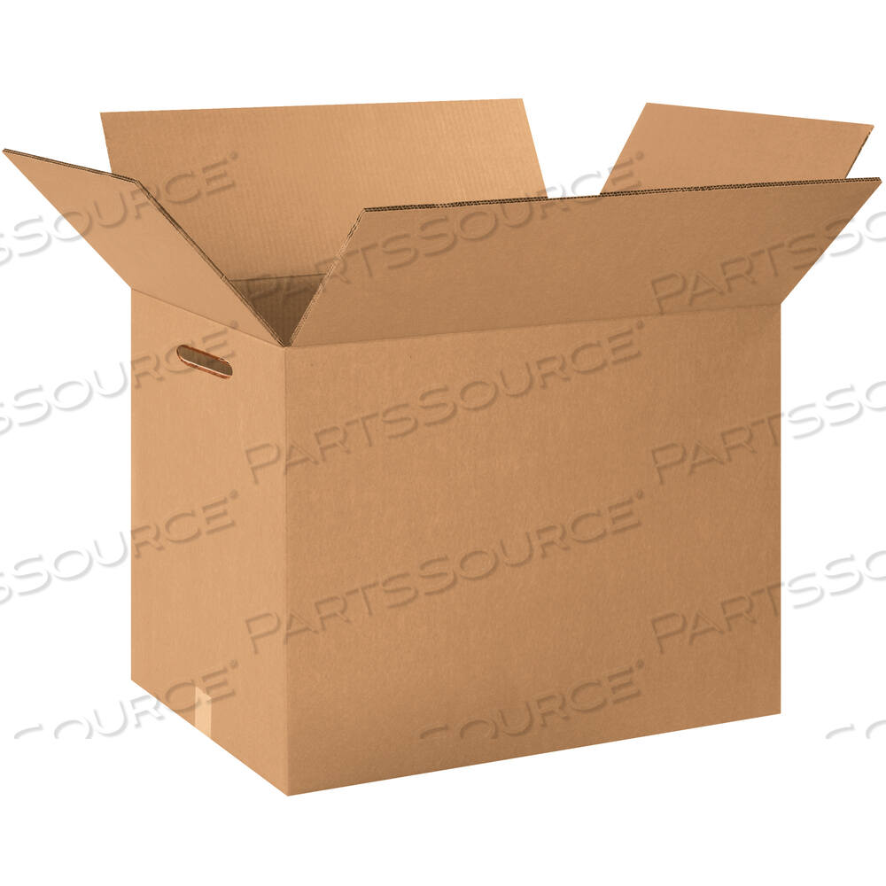 OEM#: HD241818DWHHDOUBLE WALL BOXES WITH HAND HOLES, 24 X 18 X 18, KRAFT, 10/BUNDLE by BOX Partners (Box Acquisitions, LLC)