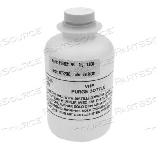 OEM#: P136821096VHP 100P PURGE BOTTLE by STERIS Corporation