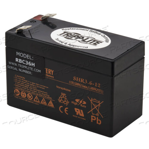 OEM#: RBC36HREPLACEMENT BATTERY CARTRIDGE FOR AVR550U / AVRX550U UPS SYSTEMS by Tripp Lite
