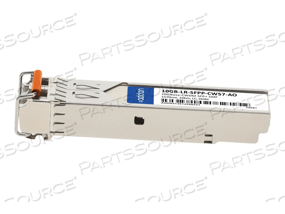 OEM#: 10GB-LR-SFPP-CW57-AOENTERASYS COMP TAA SFP+ 10G-CWDM LC XCVR by ADDON