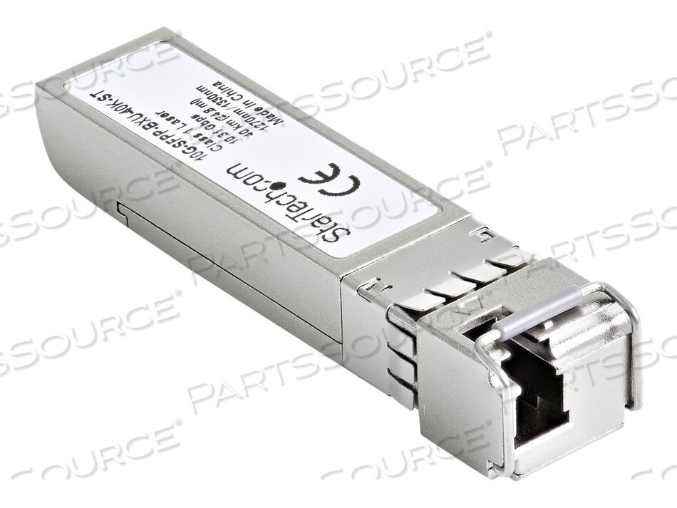 OEM#: 10G-SFPP-BXU-40K-STBROCADE 10G-SFPP-BXU-40K COMPATIBLE TRANSCEIVER - 10GBASE-BX WDM SFP+ (10 GBPS) by StarTech.com Ltd.