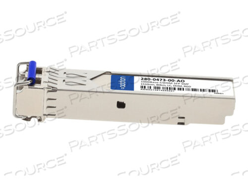 OEM#: 280-0473-00-AOADDON CYAN 280-0473-00 COMPATIBLE TAA COMPLIANT 1000BASE-CWDM SFP TRANSCEIVER (S by ADDON