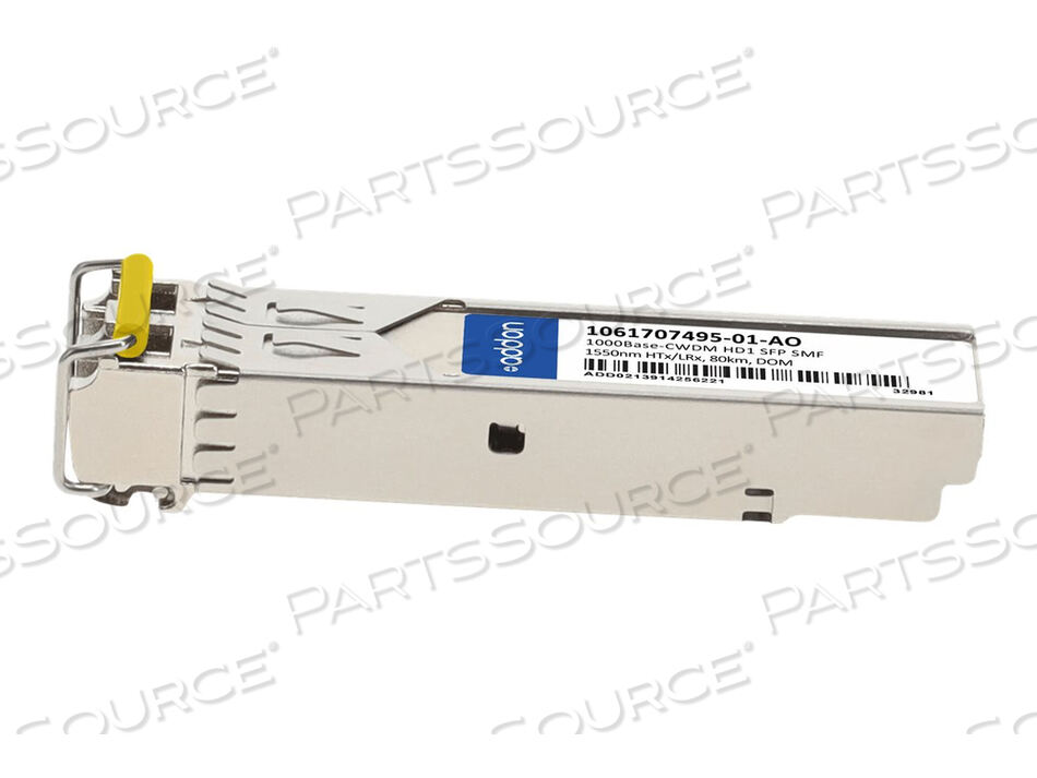 OEM#: 1061707495-01-AOADDON ADVA 1061707495-01 COMPATIBLE TAA COMPLIANT 1000BASE-CWDM HD1 SFP TRANSCEI by ADDON
