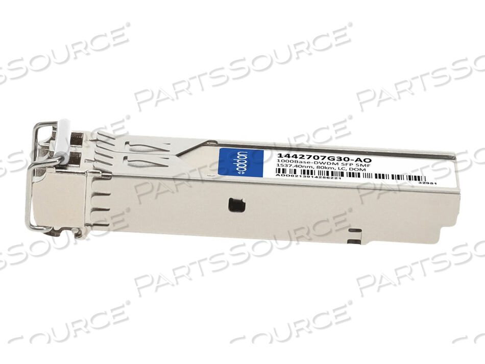 OEM#: 1442707G30-AOADDON ADTRAN 1442707G30 COMPATIBLE TAA COMPLIANT 1000BASE-DWDM SFP TRANSCEIVER ( by ADDON