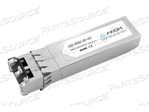 OEM#: 280-0092-00-AXAXIOM 10GBASE-LR SFP+ TRANSCEIVER FOR CYAN - 280-0092-00 by Axiom
