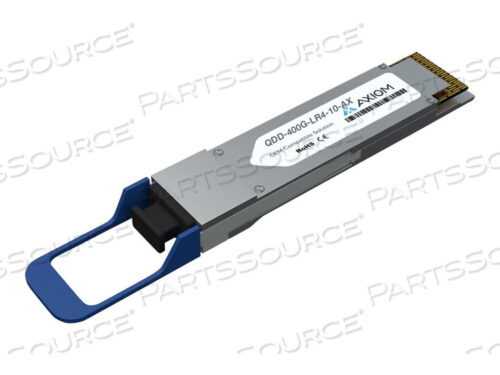 OEM#: QDD-400G-LR4-10-AXAXIOM 400GBASE-LR4 QSFP-DD FOR JUNIPER by Axiom