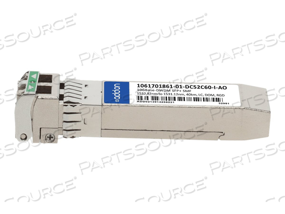 OEM#: 1061701861-01-DC52C60-I-AOADVA 1061701861-01-DC52C60-I COMP SFP+ by ADDON
