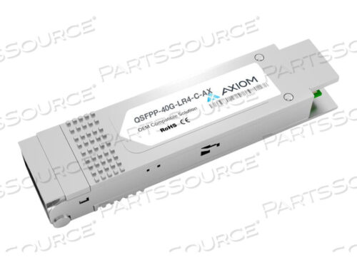 OEM#: QSFPP-40G-LR4-C-AXAXIOM 40GBASE-LR4 QSFP+ FOR JUNIPER by Axiom