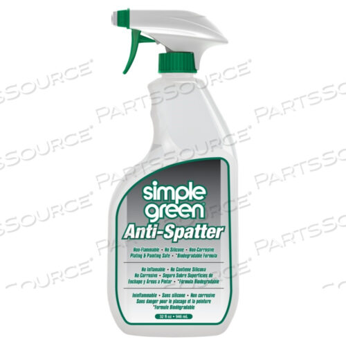 OEM#: 1345213452 SIMPLE GREEN ANTI SPATTER, READY-TO-USE, 32 OZ, WATER BASE by Simple Green