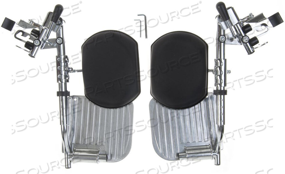 OEM#: WCA806985SHHEMI ELEVATING LEGREST FOR SHUTTLE EXTRA-WIDE WHEELCHAIR by Medline Industries, Inc.
