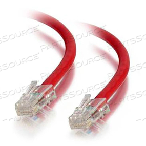150FT CAT5E NONBOOTED UTP CABLE-RED