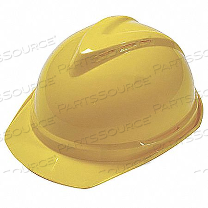 OEM#: 10034029V-GARD 500 CAP VENTED 6-POINT FAS-TRAC III, YELLOW by MSA Safety Sales, LLC