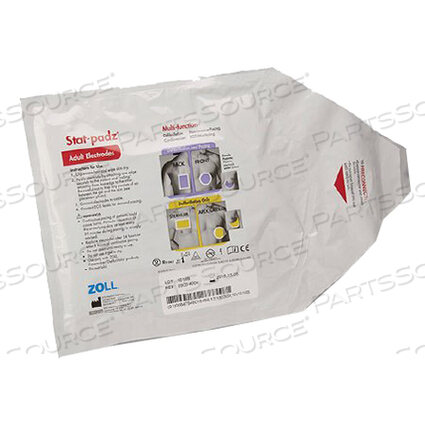 OEM#: 8900-4003STAT-PADZ MULTI-FUNCTION DEFIBRILLATOR ELECTRODE SOLD INDIVIDUALLY by ZOLL Medical Corporation