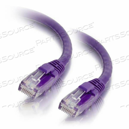 20FT CAT5E SNAGLESS UNSHIELDED ETHERNET NETWORK PATCH CABLE - PURPLE