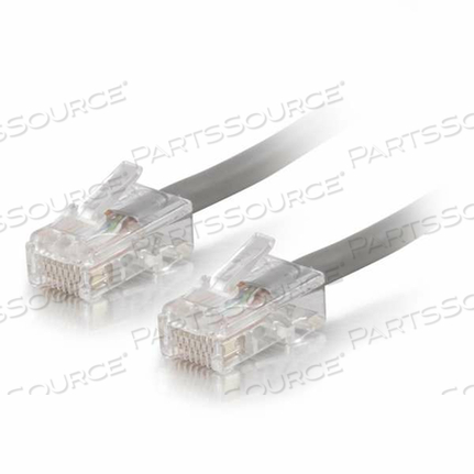 6FT CAT5E NONBOOTED UTP CABLE-GRY