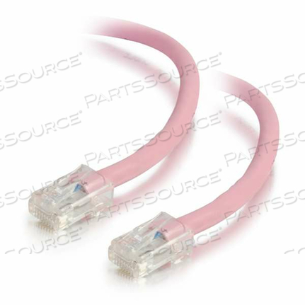75FT CAT5E NONBOOTED UTP CABLE-PNK