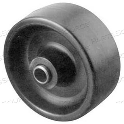 Replaces AllPoints Foodservice 1201178WHEEL, 3, 3/8ID, W/BUSHING, BLK