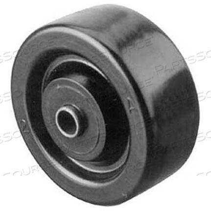 Replaces AllPoints Foodservice 1201179WHEEL, 3, 3/8ID, W/BUSHING, BLK