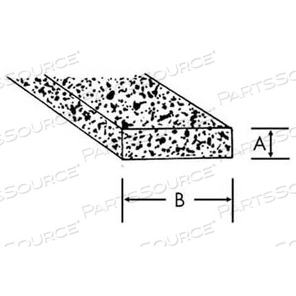 Replaces AllPoints Foodservice 1271075GASKET, SPONGE RUBBER, 50