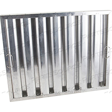 Replaces AllPoints Foodservice 1292203FILTER, GREASE - 20 X 25, ALUMINUM, HR