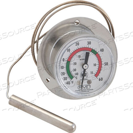 Replaces AllPoints Foodservice 1381056THERMOMETER (FLNG MT, -40/60F)