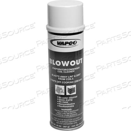 Replaces AllPoints Foodservice 1431090CLEANER, COIL, 15 OZ AEROSOL
