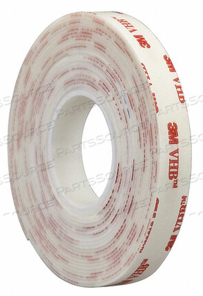 OEM#: 4950DOUBLE SIDED VHB TAPE 1IN X 5 YD. WHITE by 3M Consumer