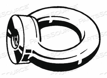 OEM#: M16100.420.0001LIFTING EYE BOLT CARBON STEEL C15E M42 by Fabory