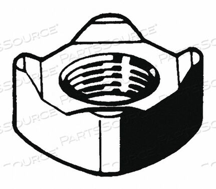 OEM#: M14020.040.0001WELD NUT M4-0.7 HEX STEEL PLAIN PK100 by Fabory