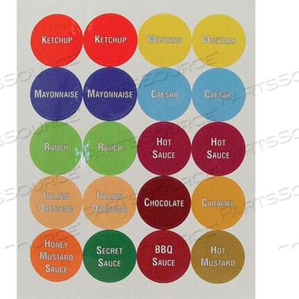 OEM#: 185653FIFO LABEL SHEET by AllPoints Foodservice