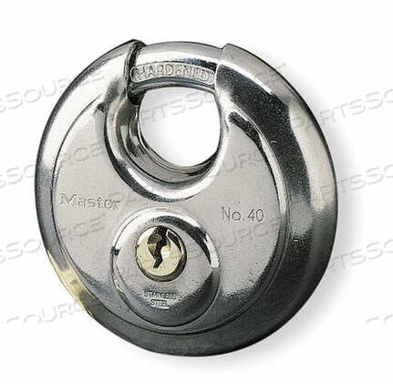 OEM#: 40KADKEYED PADLOCK 3/4 IN ROUND SILVER by Master Lock