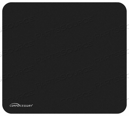 OEM#: CCS23617SMOOTH CLOTH NONSKID MOUSE PADS BLACK by Compucessory