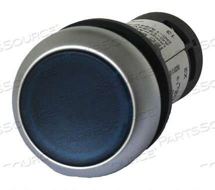 ILLUMINATED PUSH BUTTON 22MM BLUE