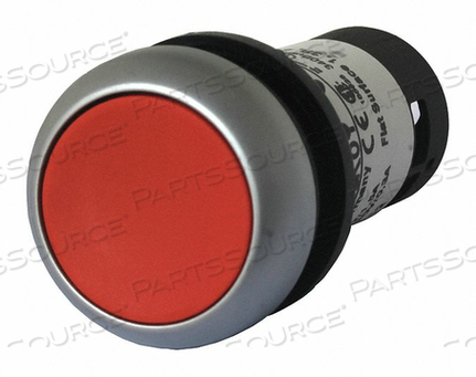 NON-ILLUMINATED PUSH BUTTON PLASTIC RED