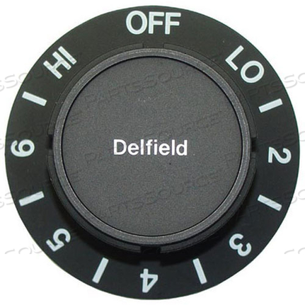Replaces Delfield 3234557-SDIAL 2 D, OFF-LO-1-6-HI