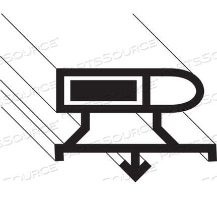 OEM#: 341-60272-03GASKET 2P-SBS 2 DRAWER EASY CL, 30X8.25X0.5 by Traulsen