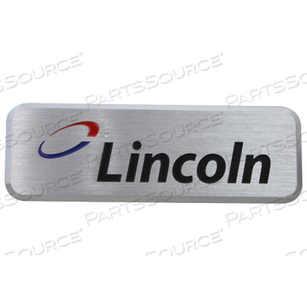 OEM#: 370016NAMEPLATE IMPINGER by Lincoln