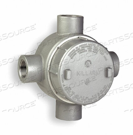 OEM#: GESXT-4CONDUIT OUTLET BODY ALUMINUM X by Hubbell Power Systems