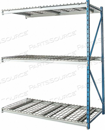 OEM#: HBR962487-3A-WW-PBBULK RACK ADD-ON 87 H 96 W 24 D BLU/GRY by Hallowell