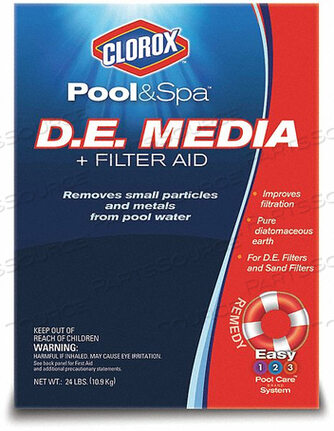 OEM#: 50124CLXFILTER AID GRANULAR 24 LB. by Clorox