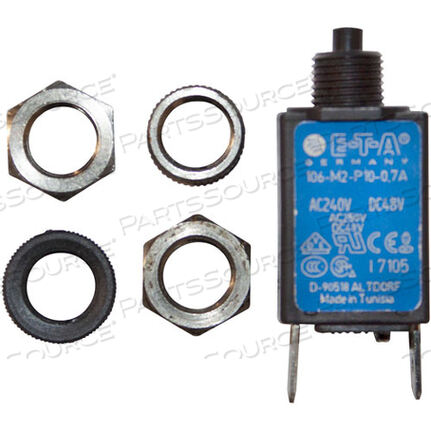 Replaces Lincoln 369154CIRCUIT BREAKER - .7AMP