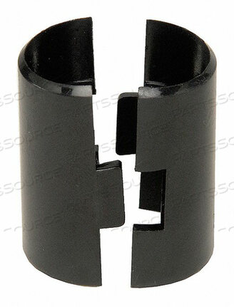 OEM#: WR-SSSPLIT SLEEVE 1INHX1INW BLACK PLASTIC PK4 by Quantum Storage Systems
